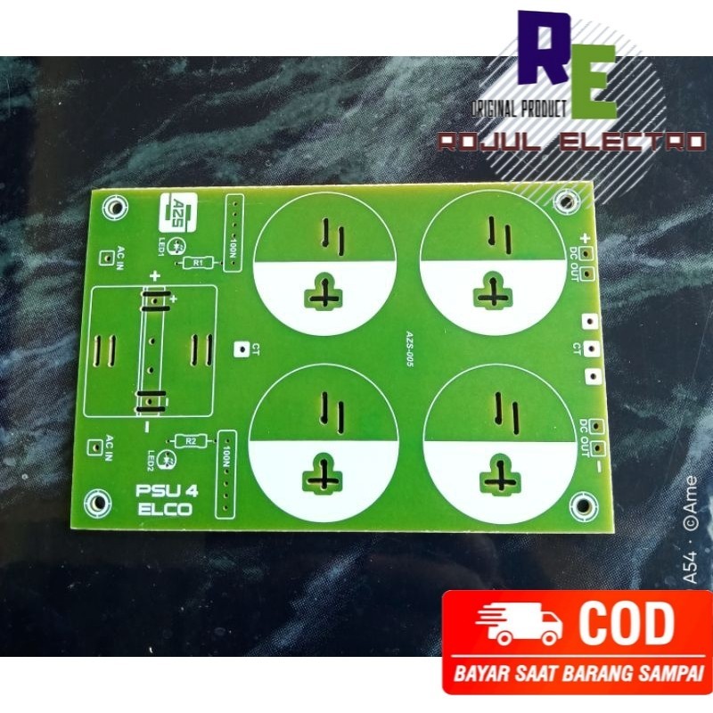 PCB Power Bank 4 Elco PSU 4 Elco Dioda Kotak Ataupun Model Sisir