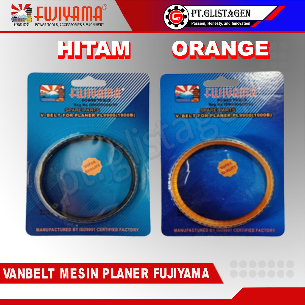 FUJIYAMA Fan Belt / Van Belt / FanBelt / VanBelt Sugu / Serut / Planer