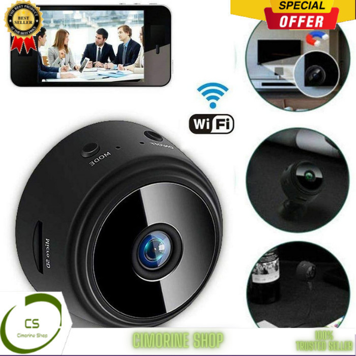 Mini Cctv Kamera Spy Wifi Kamera Pengintai Untuk Rumah ORIGINAL CS