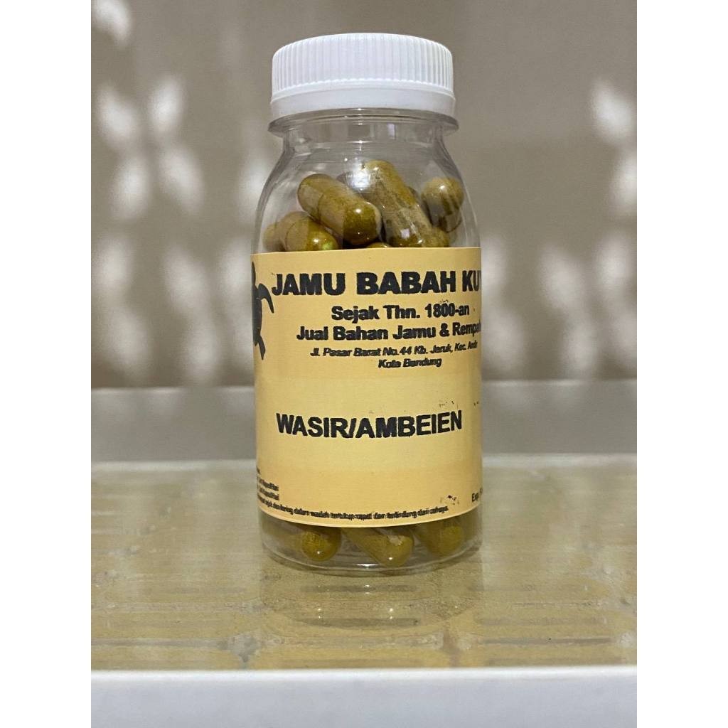 

Hemat Beli 2 Botol Jamu Babah Kuya - Wasir/Ambeien (50 Kapsul) Herbal
