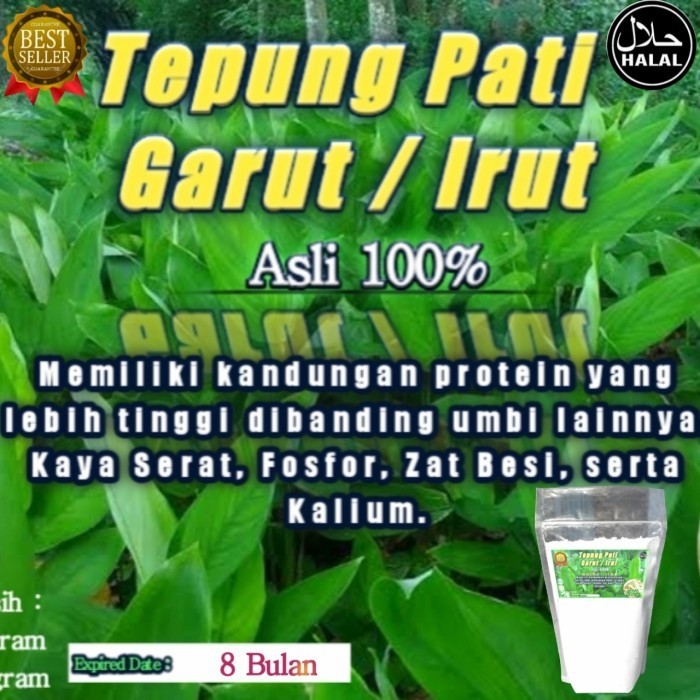 

[[Preium]] Tepung Pati Garut atau Irut 1 kg