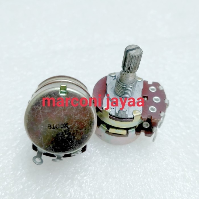 potensio B100k stereo besar (24mm) -MU14