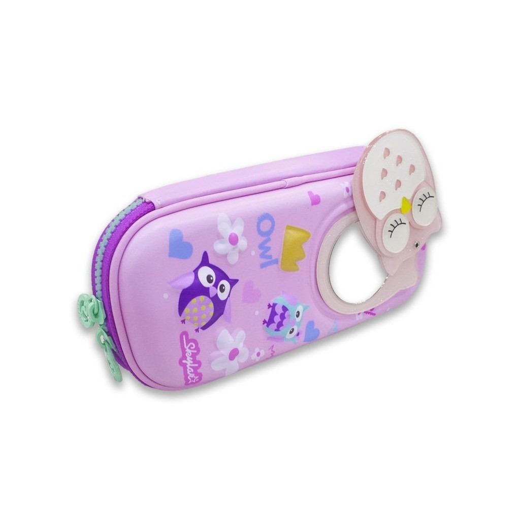 

ATH Tempat Pensil 3D Kaca Sekolah Karakter Anak Timbul Lucu Kotak Alat Tulis Anak Sekolah