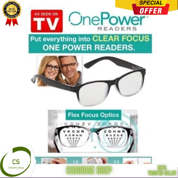 Kacamata Fokus Otomatis - Kacamata Baca Yang Bisa Fokus Otomatis CS