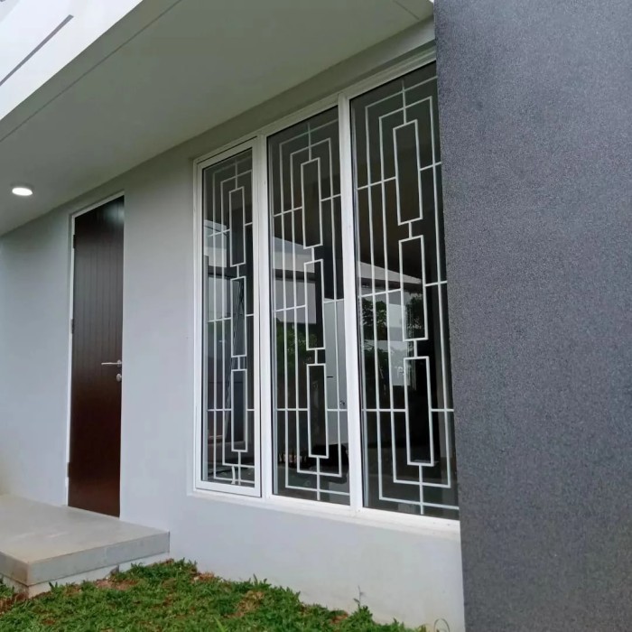 tralis jendela & pintu minimalis modern