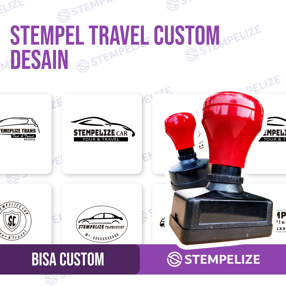 

Stempel Travel Custom Desain