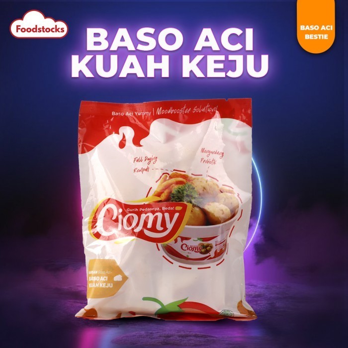 

TERLARIS Ciomy Baso Aci Kuah Keju - Kuah Keju Ayam