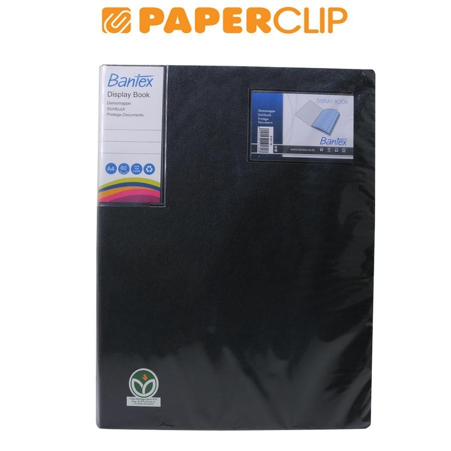 

CLEAR HOLDER BANTEX 3147 A4/60 10 BLACK