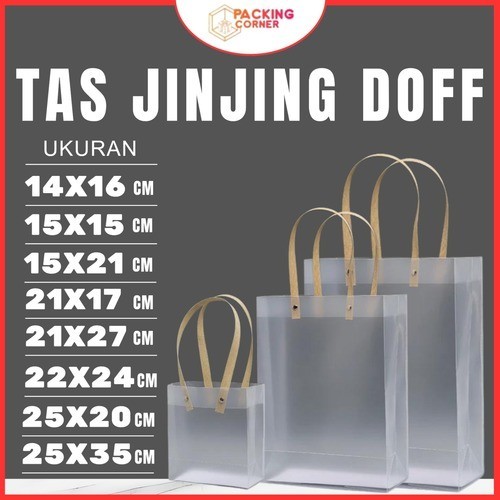 

Tas Mika Doff PP Tote Bag Polos Jinjing Tenteng Tas Hampers Souvenir Hand Bag Kado Goodie Bag Buram Premium Elegant