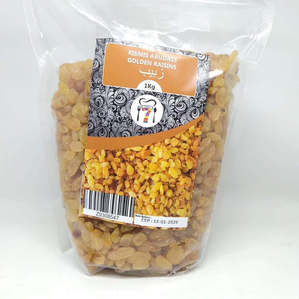

KISMIS ABUDASS GOLDEN RAISIN 1 KG