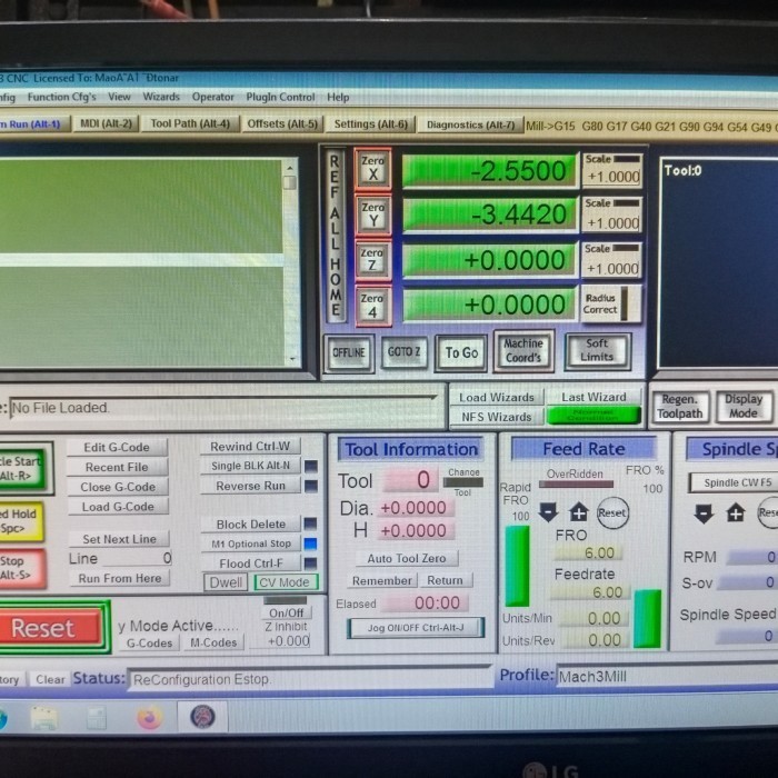 cd software mach3 mach 3 cnc