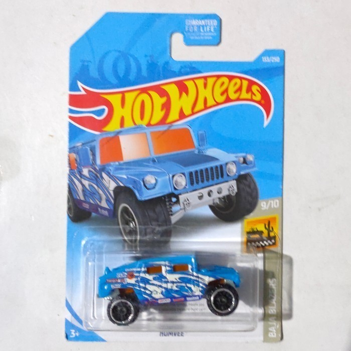 Hotwheels Hotwheels  Humvee Hummer biru Treasure Hunts Reguler 2019