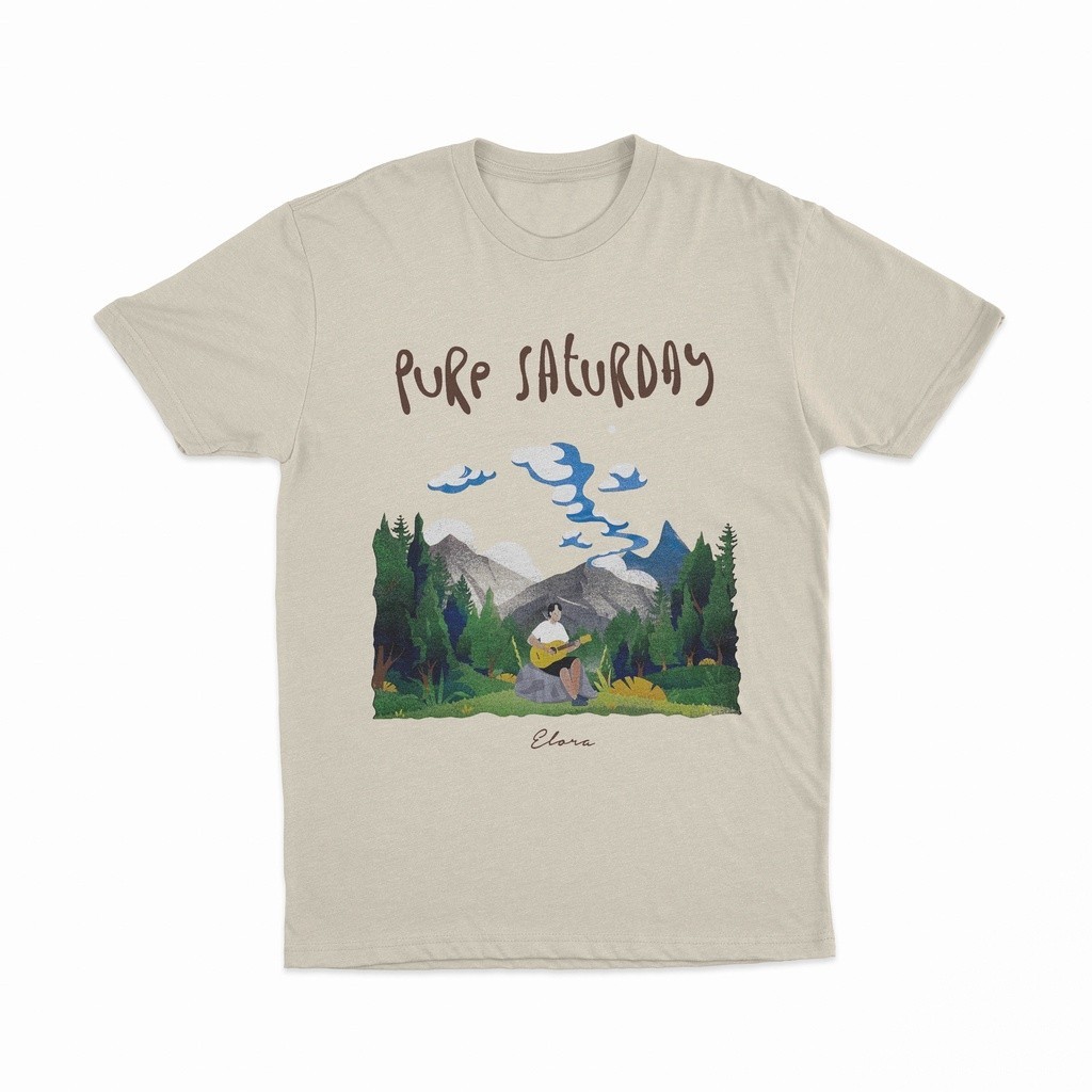 Tshirt Pure Saturday - Elora Ivory