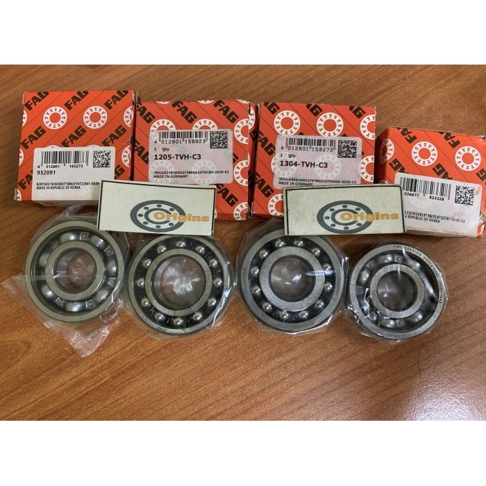 BEARING KRUK AS DOUBLE PELOR  RASIO C3 RX KING RXKING  RXS FAG ORIGINAL