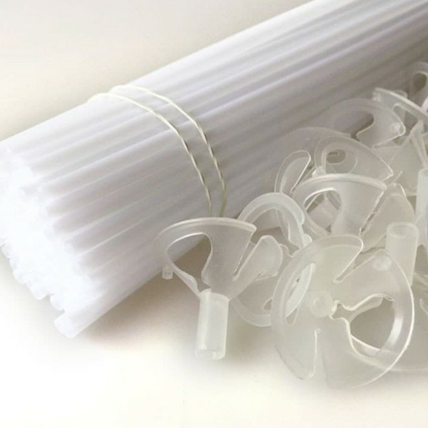 STICK BALON KECIL STIK BALON PEGANGAN BALON STICK AND CUP BALON MURAH Craftsman Florist