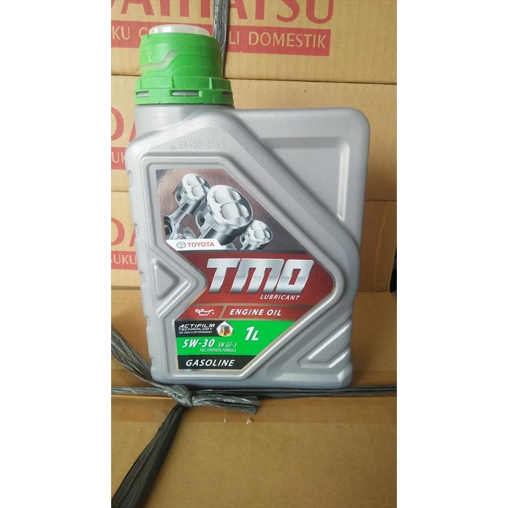 Oli Mesin Mobil Toyota TMO Hijau 5W-30 1 Liter Full Synthetic