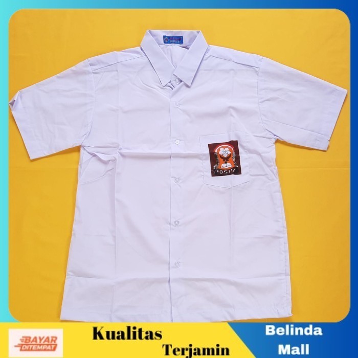 

⭐COD⭐ DISKON Seragam Sekolah SMA Lengan Pendek Merek Seragam Ukuran 14.5