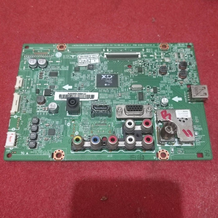 MB mainboard motherboard mesin tv LED LG 20LB450A - 20LB450 A
