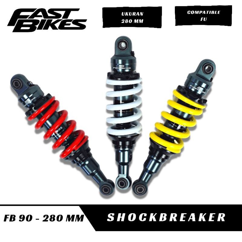 Monoshock Satria Fu 280mm Fast Bikes Shock Shockbreaker Belakang Fu