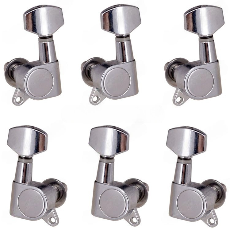 Knob senar gitar listrik tertutup penuh, knob senar gitar akustik kayu untuk memutar, knob poros sen