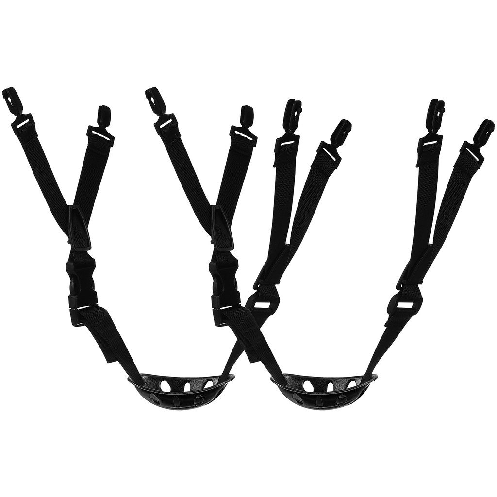 

Lanyard Strap Black Elastic Band Chin Straps for Hard-hat Man Light Strip