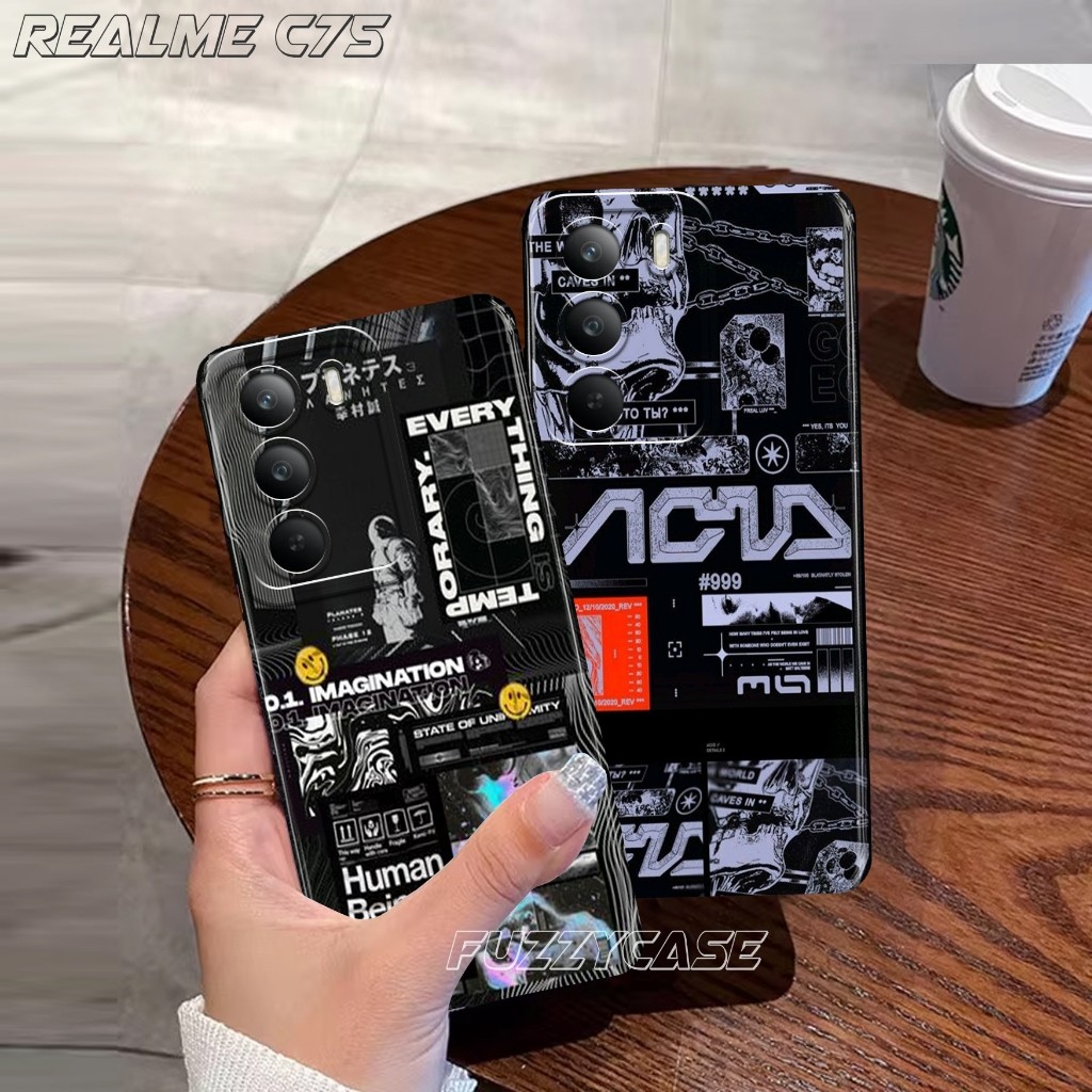 Softcase Hp Realme C75 Terbaru Motif SR01 - Case Realme C75 - Casing Hp Realme C75 - Case Hp Realme 