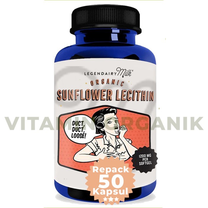 

NB Legendairy Milk Sunflower Lechitin Organik REPACK 50 Kapsul ORI USA - REPACK 50 CAP