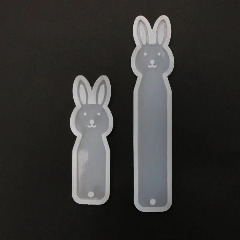 

Silicone Mold Rabbit Pet Bear Fish Tail Mirror DIY Bookmarks Mould Crafts Jewelry Making Epoxy Resin Molds Dec