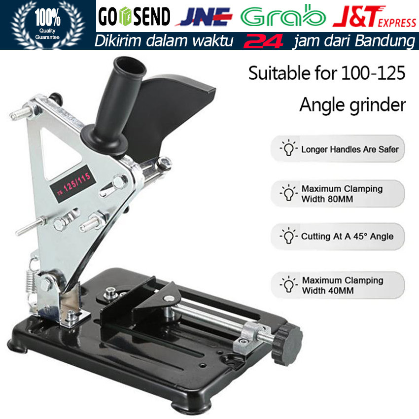 115/125mm Pemotong Presisi Gerinda Tangan Universal / Dudukan Mesin Gerinda Anti Getar / Alat Konver