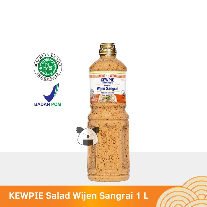 

Kewpie 1Liter Salad Dressing Roasted Sesame | Wijen Sangrai Terbaik