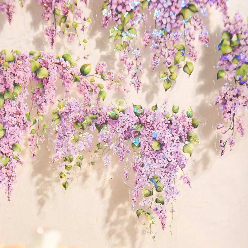 

10 Pcs/pack Romantic Flower Vine Wrap Series Decorative Sticker Retro Collage Scrapbooking Label Diy Diary Album Journal Planner