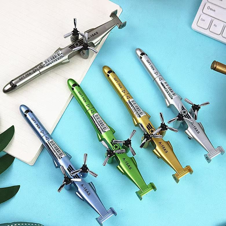 

Pena hitam bernilai tinggi/pena helikopter kreatif/pena gel/pena deformasi lipat teknologi hitam/pena tanda tangan isi ulang hitam