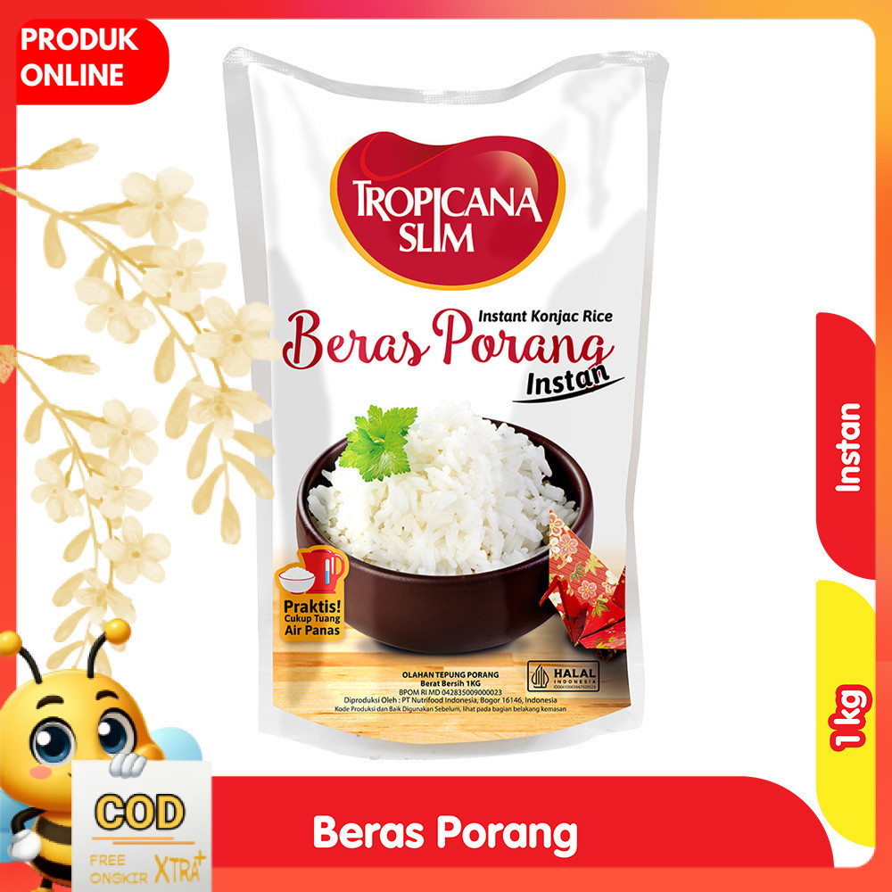 

Tropicana Slim Beras Porang Instan 1 kg