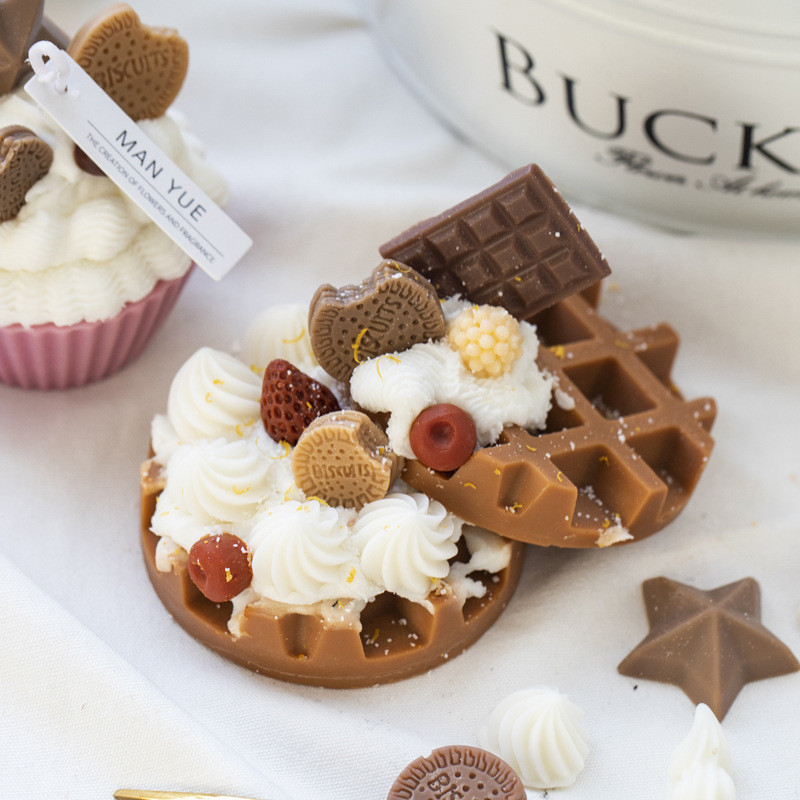 

Simulated Dessert Cream Chocolate Silicone Molds DIY Simple Hand Made Baking Molds Cake Decoration Candy Moulds