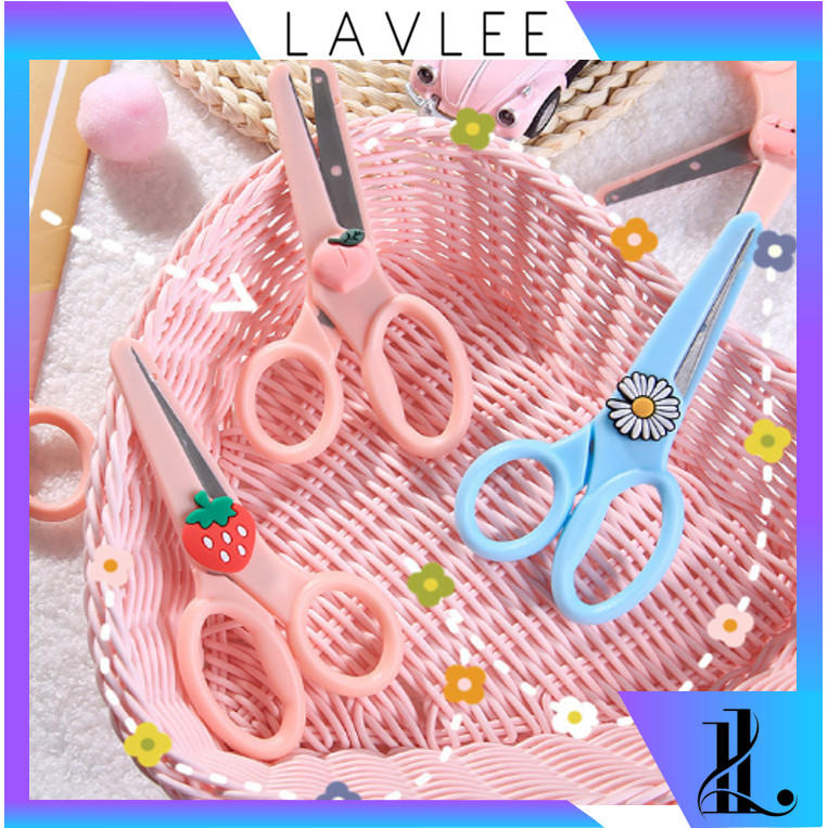 

Lavlee - H5916 Gunting Lucu / Gunting Sekolah Untuk Anak / Gunting Cute Desain Ujung Tumpul Tidak Tajam / Gunting Anak Squeezy