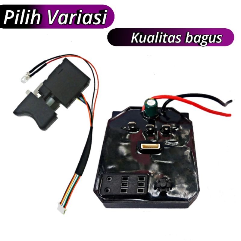 Modul saklar switch impact baterai wrench bisa buat  semua merk modul impact driver batrai  21v 48v 