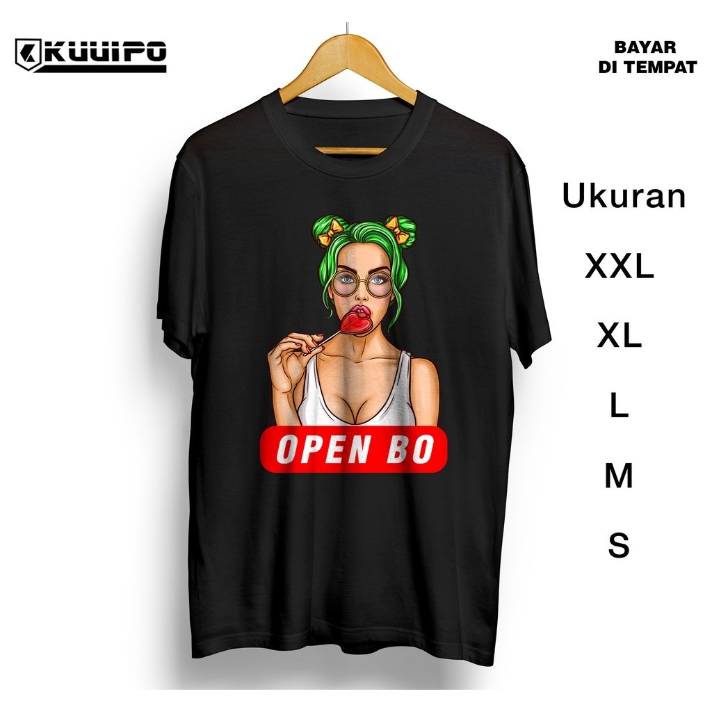 [KAL] Baju kaos open bo / kaos distro cowok keren FTD