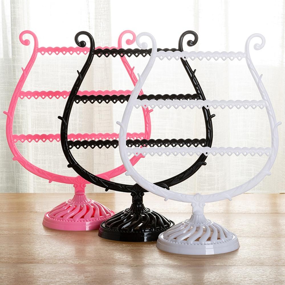 

New Arrival Wine Cup Shape Earrings Bracelet Storage Shelf Jewelry Display Holder Ear Stud Stand Antler Tree jewelry Organizer