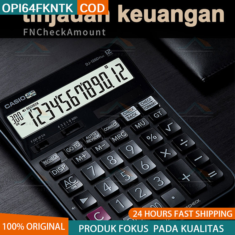 

Kalkulator Casio MJ 120D PLUS Ceck And Correct Kalkulator Calculator Scientific Sekolah Garansi Resmi 3 Tahun 2nd edition Kalkulator Casio Scientific Calculator Casio Scientific