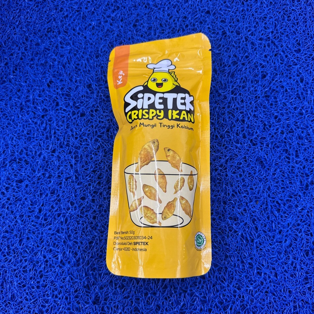 

SIPETEK CRISPY IKAN KEJU 50GR