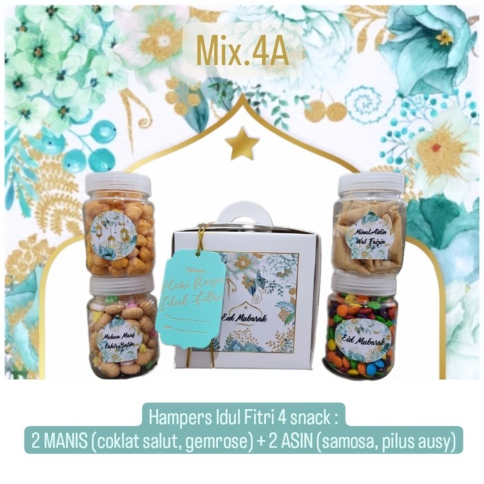 

Parcel Hampers Hantaran Lebaran Snack Cemilan hari raya idul fitri - 4A