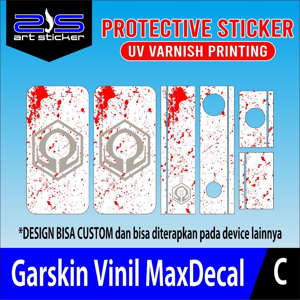 

PROMO STIKERH3X0HMFULL BODY UV VARNISH PRINTING
