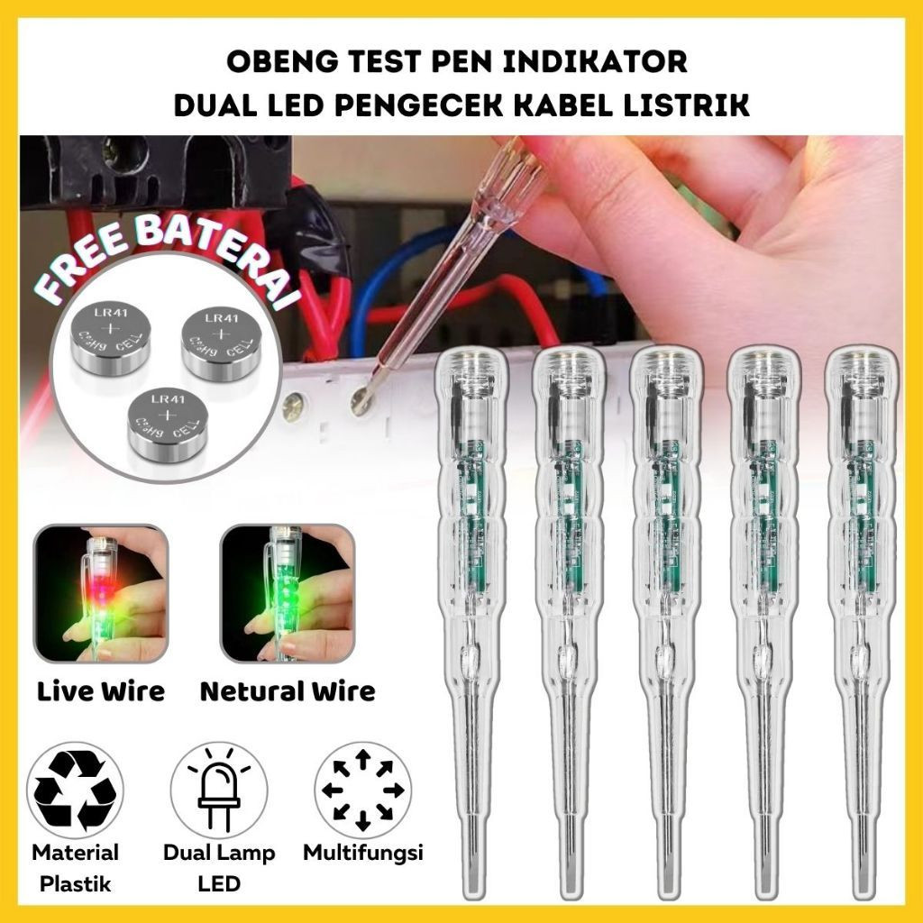 agen grosir obeng tespen alat test listrik alat prediksi listrik