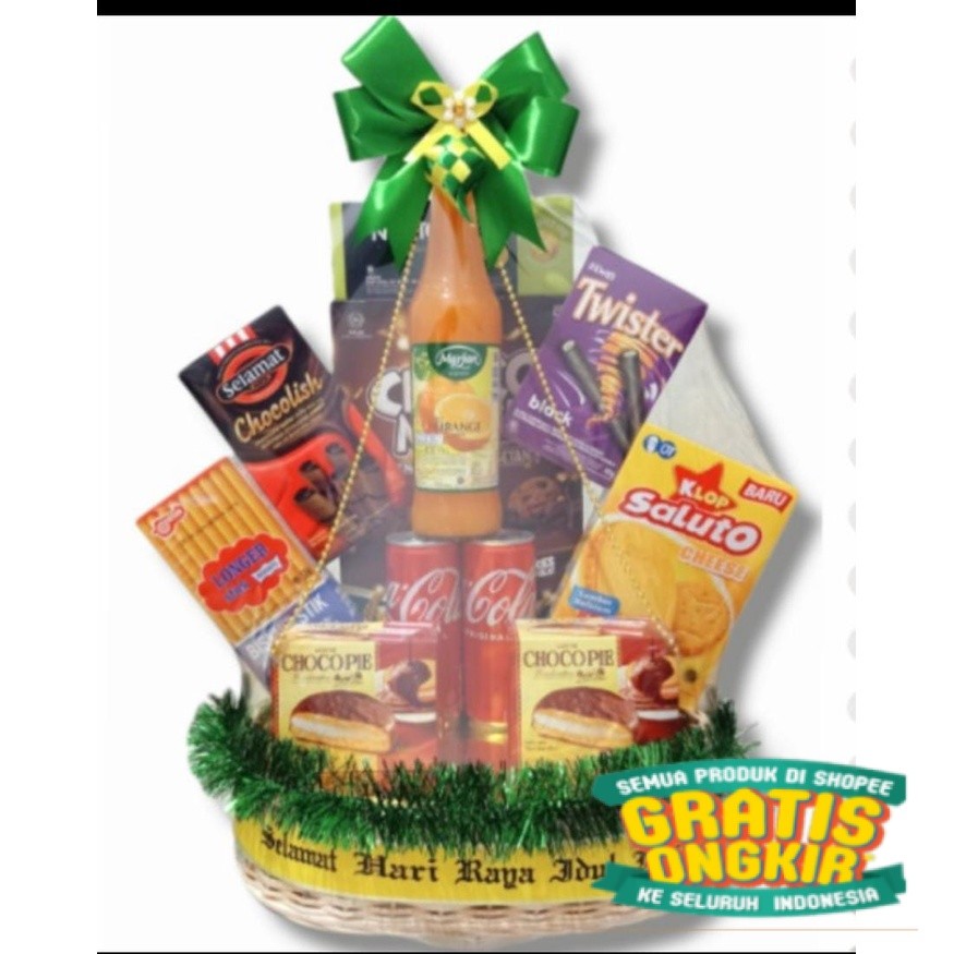 

Hampers Parcel Lebaran Murah | Bisa Request Isi / parcel imlek / parcel natal/ New kado