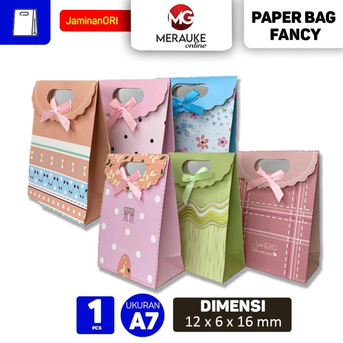 

Paper Bag Kado tutup pita Goodie Bag Ukuran S