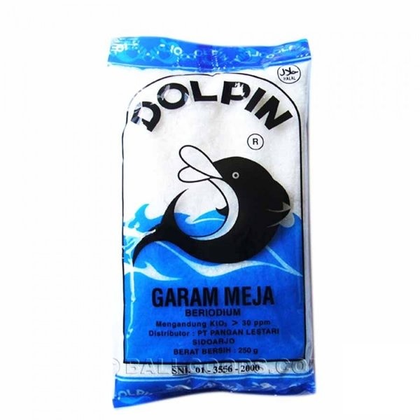 

pekanbaru / DOLPHIN GARAM HALUS KEMASAN 1kg