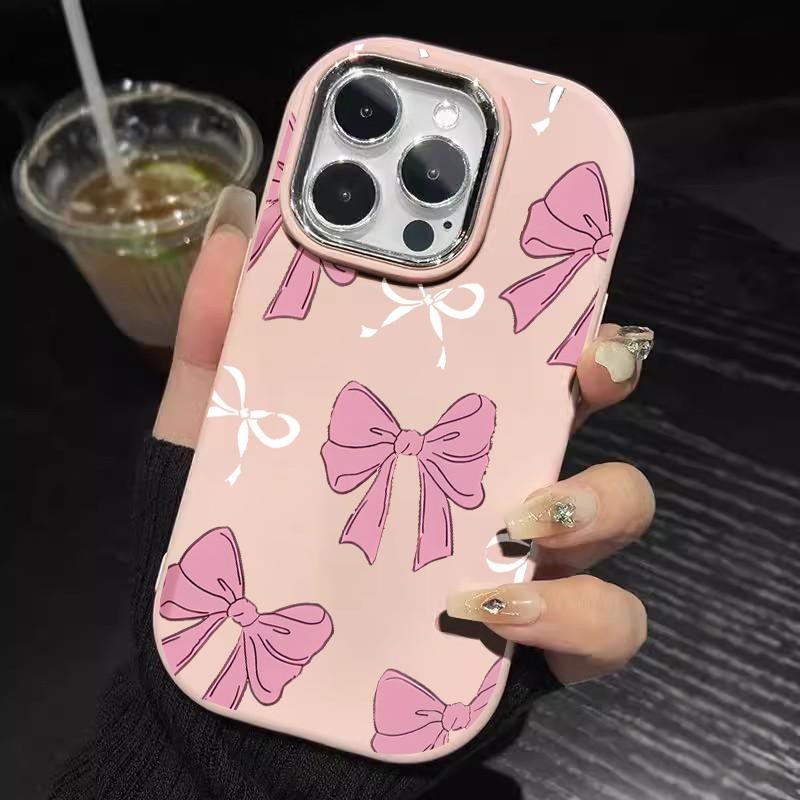 Case Hp For Samsung A32 5G A34 M32 Silicon Candy Girls Butterfly Word-word Case Murah