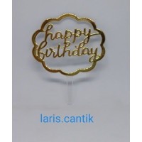 

pekanbaru / TOPER HAPPY BIRTHDAY GOLD