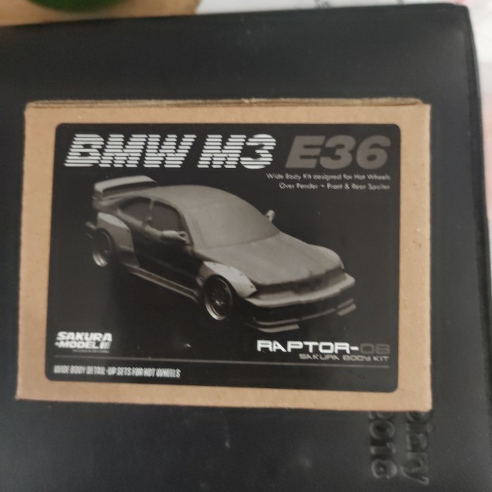 Body Kit add on for BMW E36 Hotwheels - Bodykit E36