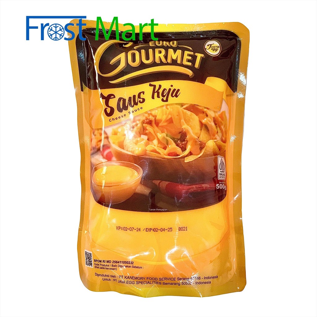 

Cheese Sauce Saus Keju Euro Gourmet Cimory 500Gr